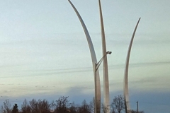 Air Force Memorial from Shirley Highway